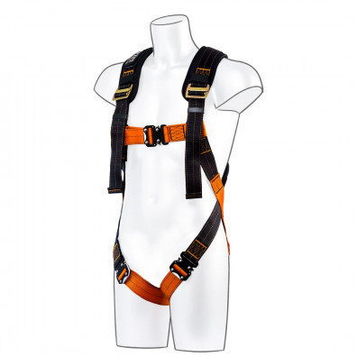 FP71 - Portwest Ultra 1 Point Harness Black/Orange