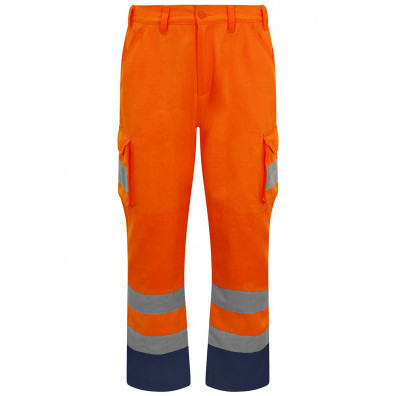 Image number https://s3-cloud.cr8tive-digital.com/cromwell/images/63ee9214-92fd-4538-b89c-bbd96139ba07.jpg of Hi Vis Dual Colour Cargo Trousers