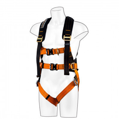 FP73 - Portwest Ultra 3 Point Harness Black/Orange