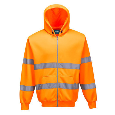 Image number https://s3-cloud.cr8tive-digital.com/cromwell/images/bb0f03e8-e401-4aec-b0a3-5633bd640670.jpg of Hi Vis Zipped Hoodie