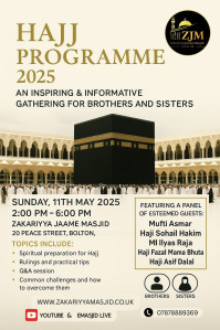 HAJJ PROGRAMME 2025