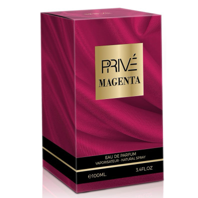 Prive' magenta 100mls edp spray new boxed sealed free p&amp;p