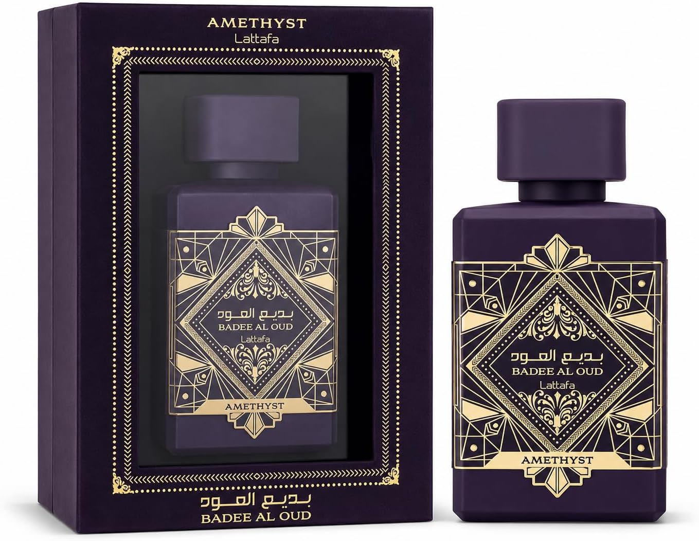 Lattafa - bade'e al oud amethyst - 100ml - unisex image 1