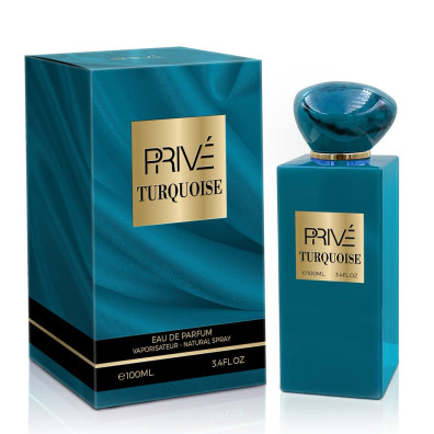 Prive' turquoise 100mls edp spray new boxed sealed free p&amp;p